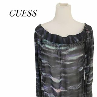 GUESS - GUESS  ゲス  レディース　長袖　トップス　カットソー　M