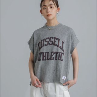 RUSSELL ATHLETIC クラシックコットン スクエア Tシャツ