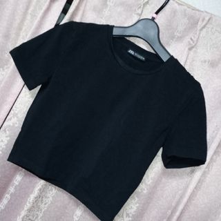 ZARA - ZARA クロップド丈Tシャツ