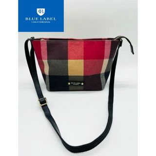 ブルーレーベルクレストブリッジ(BLUE LABEL CRESTBRIDGE)の【BLUELABEL CRESTBRIDGE】斜め掛けショルダーバッグ チェック(ショルダーバッグ)