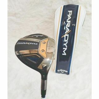 キャロウェイ(Callaway)のパラダイム　PARADYM 7W フェアウェイウッド　純正カーボンR　カバー付(クラブ)