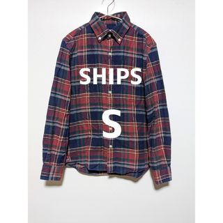 シップス(SHIPS)のSHIPS　シップス　メンズ　チェックシャツ　Sサイズ(シャツ)