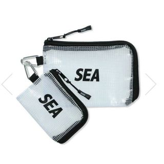 wind and sea 2P CLEAR POUCH / BLUCK