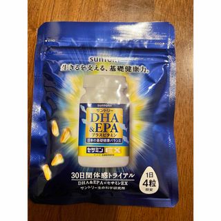 サントリー(サントリー)の【SUNTORY】サントリー DHA&EPA＋セサミンEX 30日分 120粒(その他)