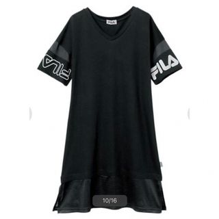 FILA - ●新品　FILA フィラ　メッシュ切替　Tシャツ　チュニック