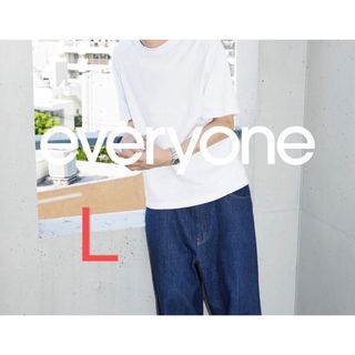1LDK SELECT - 【１枚】everyone 3P tee shirts (WHITE)