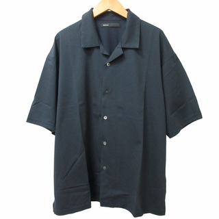 ゼロエイトサーカス 美品 シャツ オープンカラー 半袖 ネイビー 4 約M(シャツ)