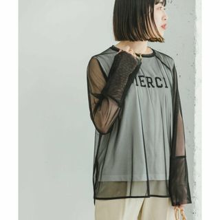 アーバンリサーチアイテムズ(URBAN RESEARCH ITEMS)の【BLK】ラメシアートップスセット(カットソー(長袖/七分))