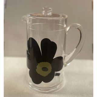 マリメッコ(marimekko)のマリメッコ　ピッチャー　ブラック(テーブル用品)