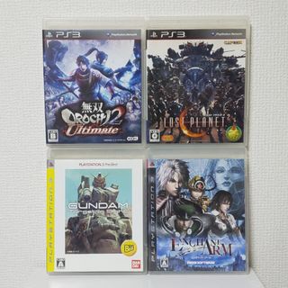 プレイステーション3(PlayStation3)の【動作確認OK】PS3 ４作セット 無双OROCHI 2 Ultimate 他(家庭用ゲームソフト)