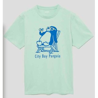 Design Tshirts Store graniph - グラニフ　Tシャツ　ペンギン　ユニセックス