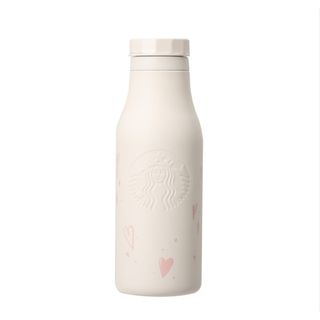 Starbucks - バレンタイン2024ステンレスロゴボトルオフホワイト473ml