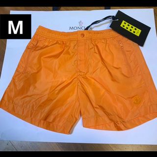 MONCLER - MONCLER 1952 BOXER MARE スイムパンツ オレンジ　M