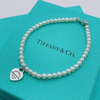 ティファニー(Tiffany & Co.)のTiffany & Co. ブレスレット　パール　リターントゥ　ハート(ブレスレット/バングル)