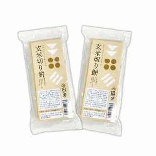 自然栽培 切り餅(玄米もち)(50gＸ6個)Ｘ２袋★無肥料・無農薬★豊かな味わい(米/穀物)