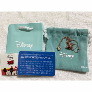 Disney - ディズニー ミッキー スワロフスキー ネックレス ペンダント 新品未使用