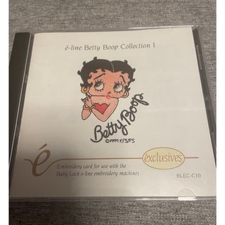 【激レア】Betty Boop ミシン刺繍用カード