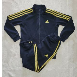 アディダス(adidas)のadidas■アディダス■ジャージ■140■黒■上下(その他)