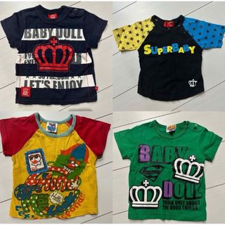 ベビー キッズ BABYDOLL Tシャツ 4枚セット