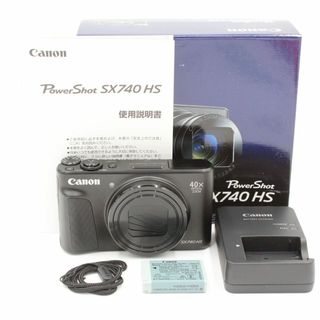 Canon - ★新品級★ CANON キヤノン PowerShot SX740 HS ブラック