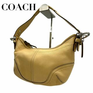 コーチ(COACH)のCOACH コーチ　s16 レザー　9541 肩掛け　ハンドバッグ　イエロー(ハンドバッグ)