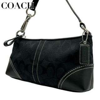 COACH - COACH コーチ　s13 ミニ　ハンドバッグ　10239 シグネチャー　黒