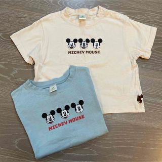 バースデイ(バースデイ)のミッキー　Tシャツ　TDR 90cm 100cm(Tシャツ/カットソー)