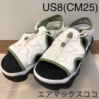 ほぼ新品極美品♡NIKE ナイキ　エアマックスココ　ホワイト×グリーン　US8