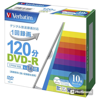 バーベイタム(Verbatim)のVerbatim 録画用DVD-R 120分 8枚(その他)