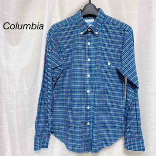 コロンビア(Columbia)のcolumbia コロンビア メンズシャツ 長袖 チェック ボタンダウン(シャツ)