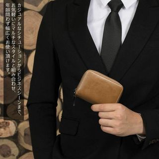 大特価❤ミニ財布 コンパクト 大容量収納 本革 高品質 プレゼント バレンタイン(折り財布)