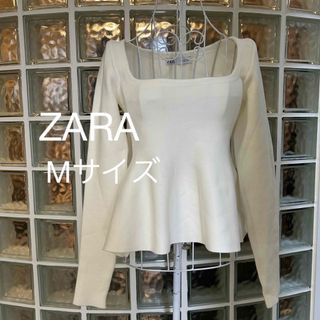 ザラ(ZARA)のZARA トップス(カットソー(長袖/七分))