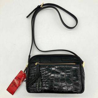 未使用品【Falchi New York】ショルダーバッグ　クロコダイル本革