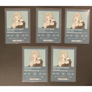 シュウエイシャ(集英社)のサカモトデイズ サカデイ タワレコ ミュージックプレイヤー風カード 赤尾 リオン(カード)