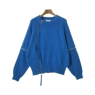 メゾンスペシャル(MAISON SPECIAL)のMAISON SPECIAL メゾンスペシャル ニット・セーター F 青 【古着】【中古】(ニット/セーター)