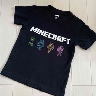 UNIQLO - 【美品】110 マイクラ 半袖Tシャツ　ユニクロ　UT クリーパー.スケルトン