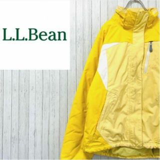 エルエルビーン(L.L.Bean)のエルエルビーン　マウンテンパーカー　イエロー　アウトドア　古着女子　S(ブルゾン)