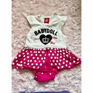 ベビードール(BABYDOLL)の新品未使用　ベビードール　ロンパース(ロンパース)