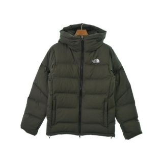 THE NORTH FACE ダウンジャケット/ダウンベスト XS 緑 【古着】【中古】(ダウンジャケット)