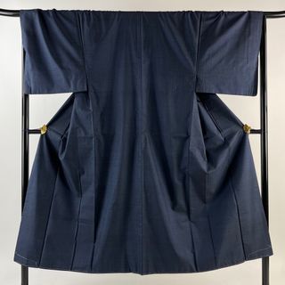 男着物 身丈145.5cm 裄丈68cm 正絹 美品 秀品 【中古】(着物)