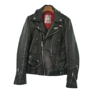 ルイスレザー(Lewis Leathers)のLewis Leathers ルイス・レザー ライダース 36(S位) 黒 【古着】【中古】(ライダースジャケット)