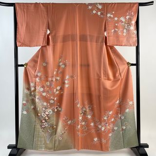 訪問着 身丈162cm 裄丈66cm 正絹 美品 秀品 【中古】(着物)