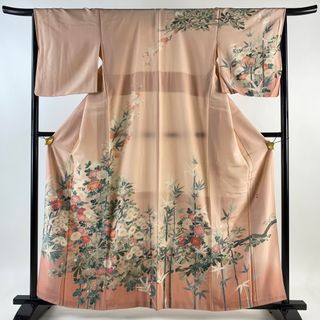 訪問着 身丈160cm 裄丈66.5cm 正絹 秀品 【中古】(着物)