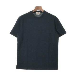 エルメス(Hermes)のHERMES エルメス Tシャツ・カットソー XS 紺 【古着】【中古】(Tシャツ/カットソー(半袖/袖なし))