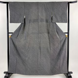 小紋 身丈161cm 裄丈62cm 正絹 秀品 【中古】(着物)