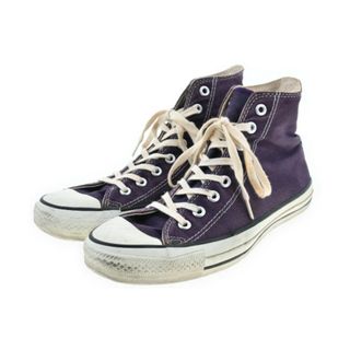 コンバース(CONVERSE)のCONVERSE コンバース スニーカー UK8(26.5cm位) 紫 【古着】【中古】(スニーカー)