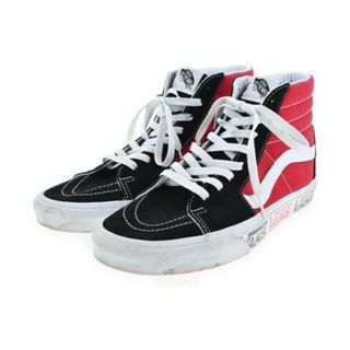 ヴァンズ(VANS)のVANS バンズ スニーカー 28cm 黒x赤x白 【古着】【中古】(スニーカー)