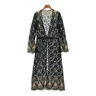 Alice+Olivia - alice+olivia カジュアルシャツ -(XS位) 黒x白(レース) 【古着】【中古】