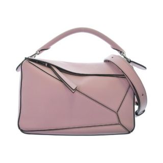 ロエベ(LOEWE)のLOEWE ロエベ ショルダーバッグ - ピンク 【古着】【中古】(ショルダーバッグ)