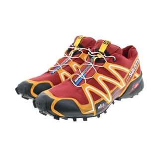 SALOMON - Salomon サロモン スニーカー 27.5cm 赤x黄 【古着】【中古】